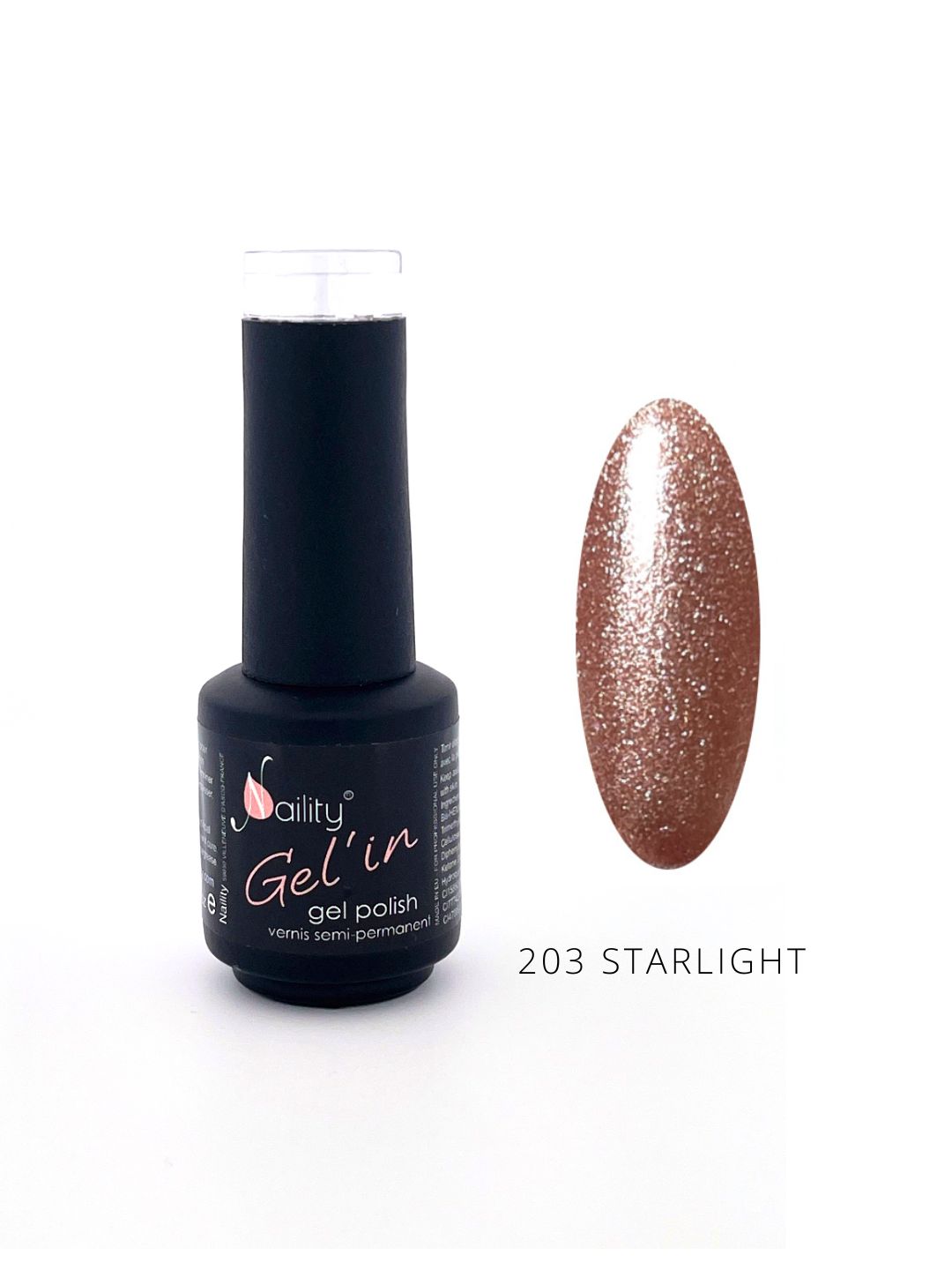 vernis semi permanent 203 Starlight 3  7ml