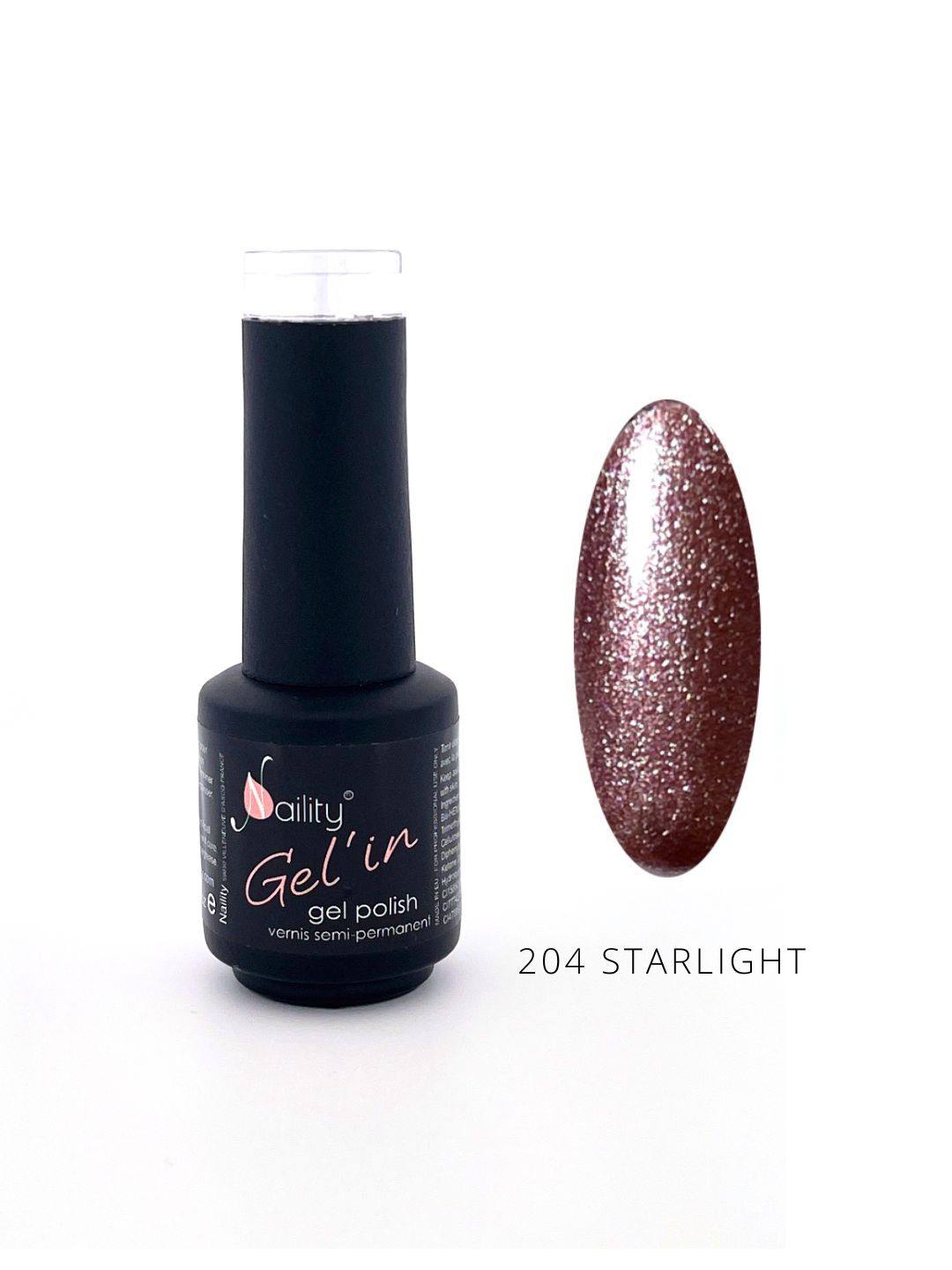 vernis semi permanent 204 Starlight 4  7ml