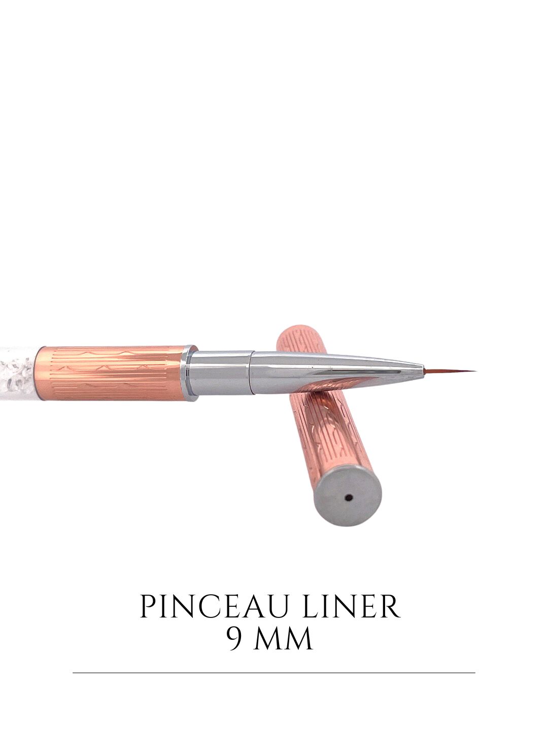 Pinceau Liner 9mm Rose Gold