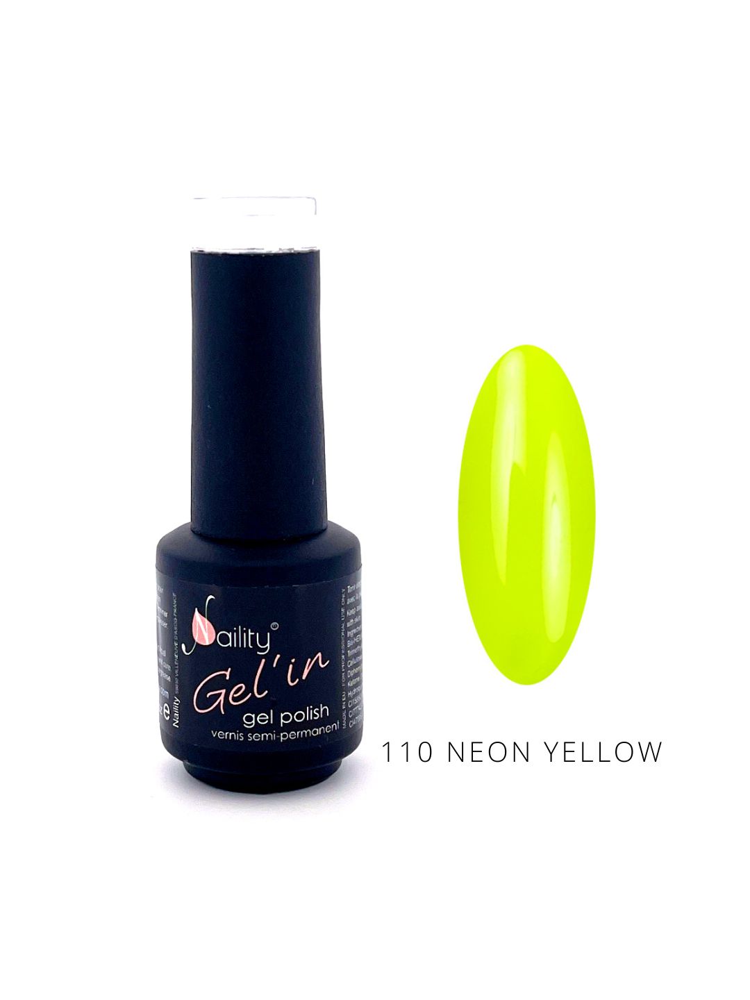 VERNIS SEMI-PERMANENT 110 Néon Yellow 7ml