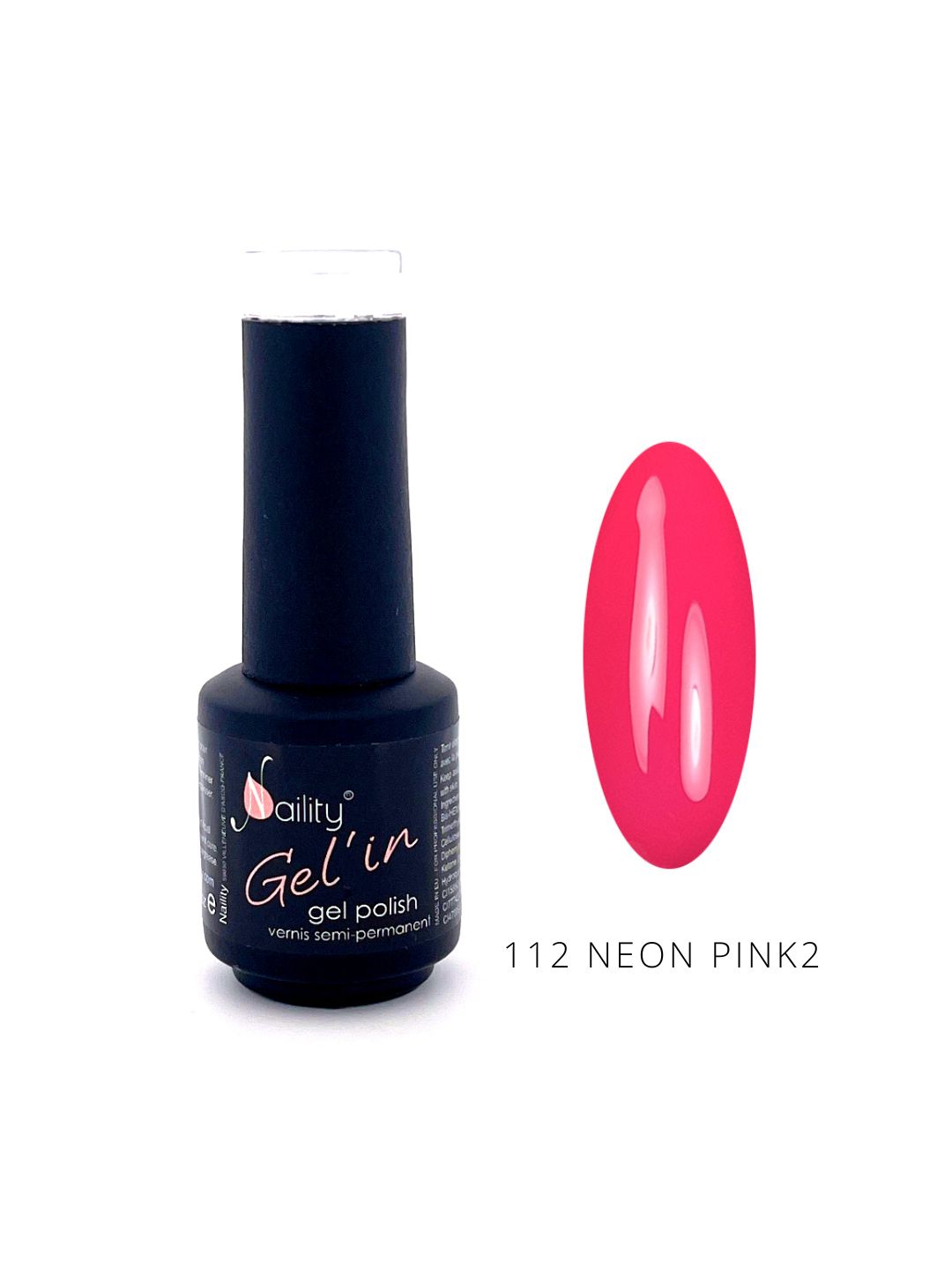 VERNIS SEMI-PERMANENT 112 Néon Pink 2 7ml