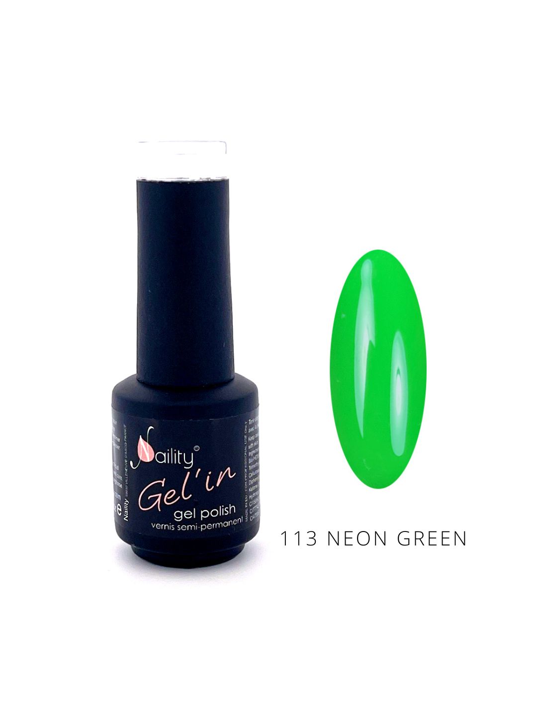 VERNIS SEMI-PERMANENT 113 Néon Green 7ml