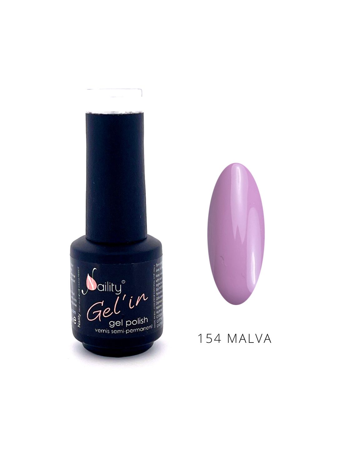 Vernis semi-permanent 154 Malva 15ml