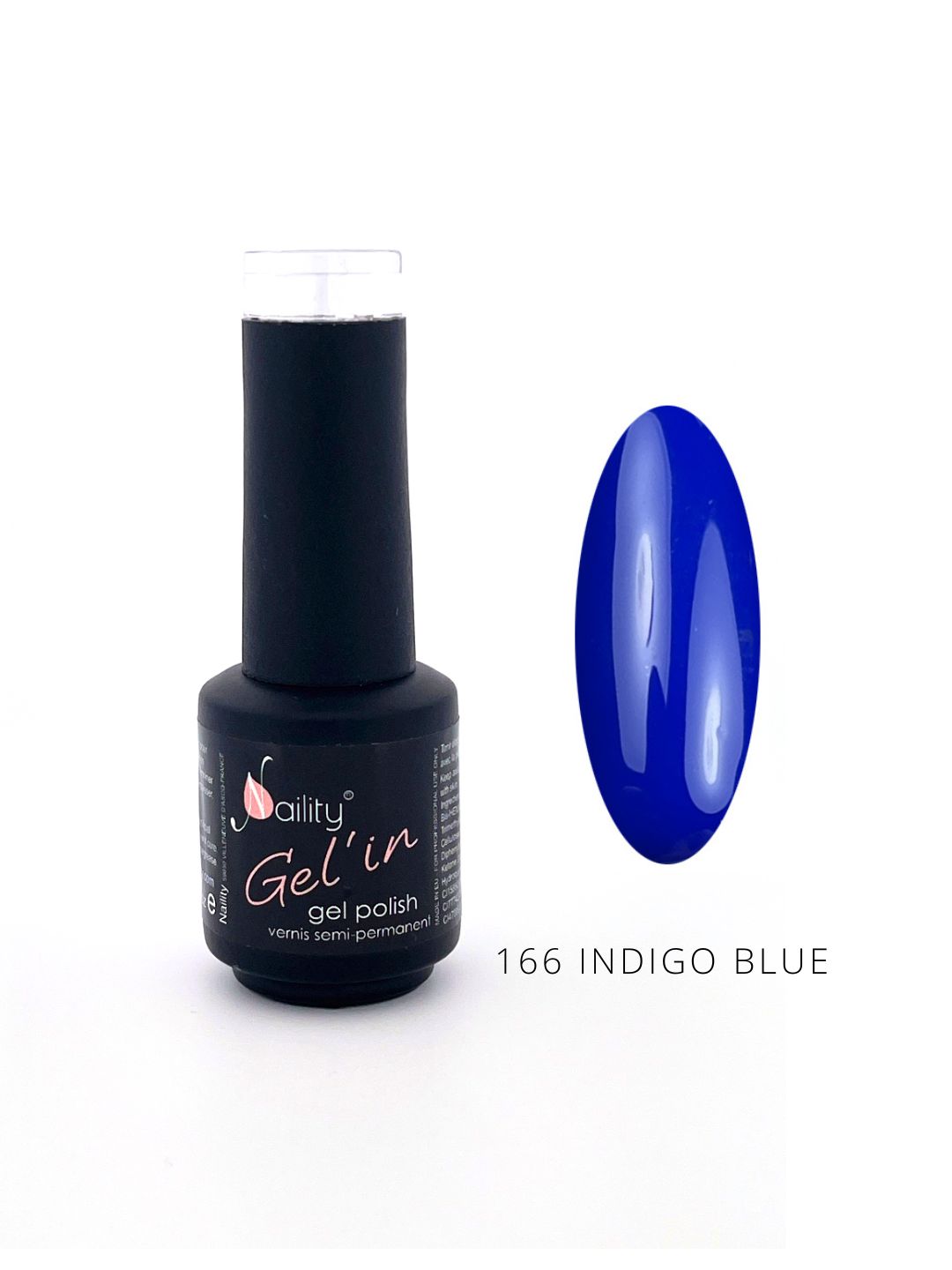 VERNIS SEMI-PERMANENT 166 Indigo Blue 15ml