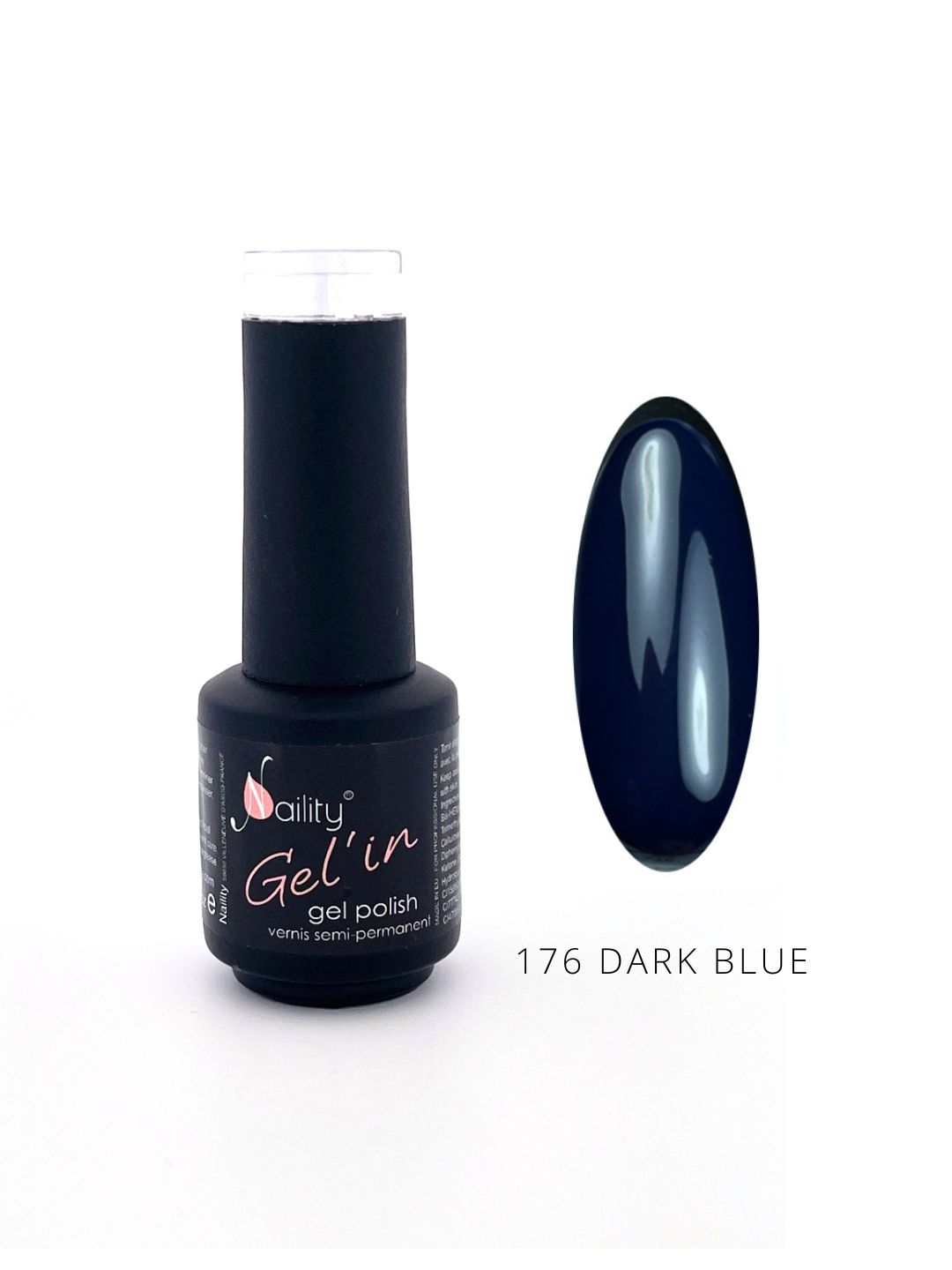 vernis semi permanent 176 Dark Blue 7ml