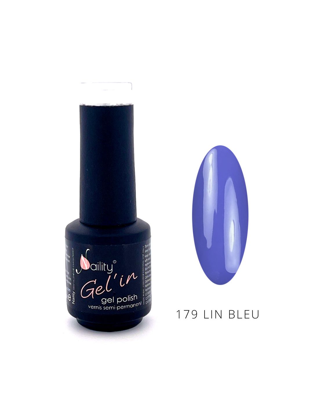 VERNIS SEMI-PERMANENT 179 Lin Bleu 7ml