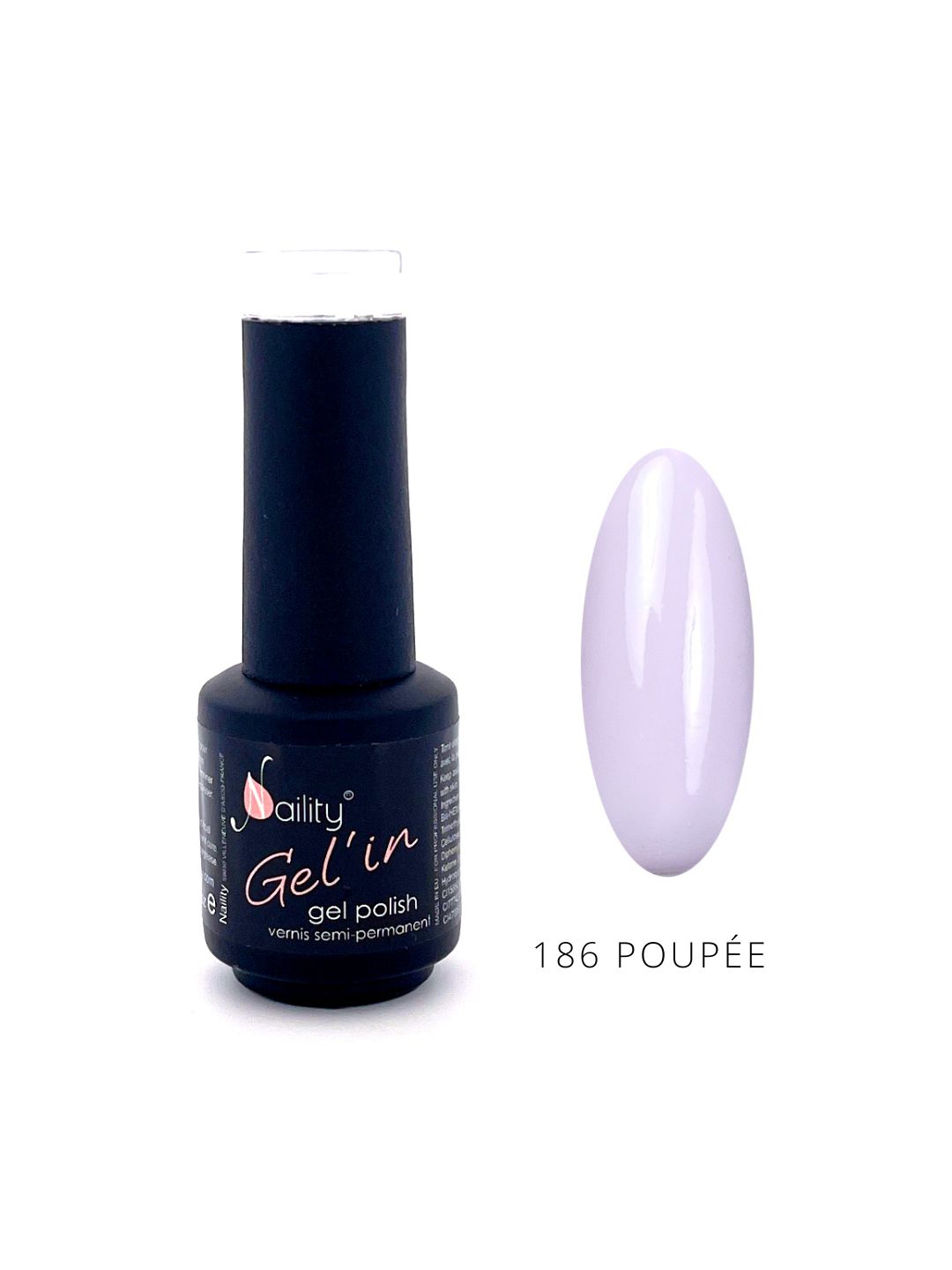 VERNIS SEMI-PERMANENT 186 Poupée 15ml