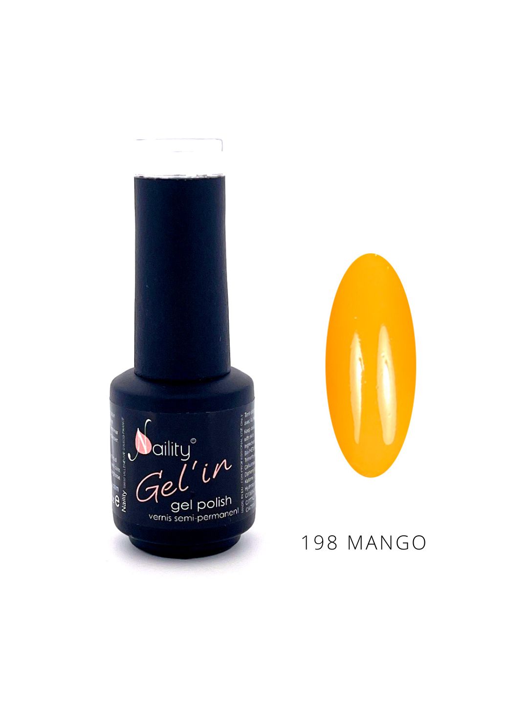 Vernis semi-permanent 198 Mango 7ml