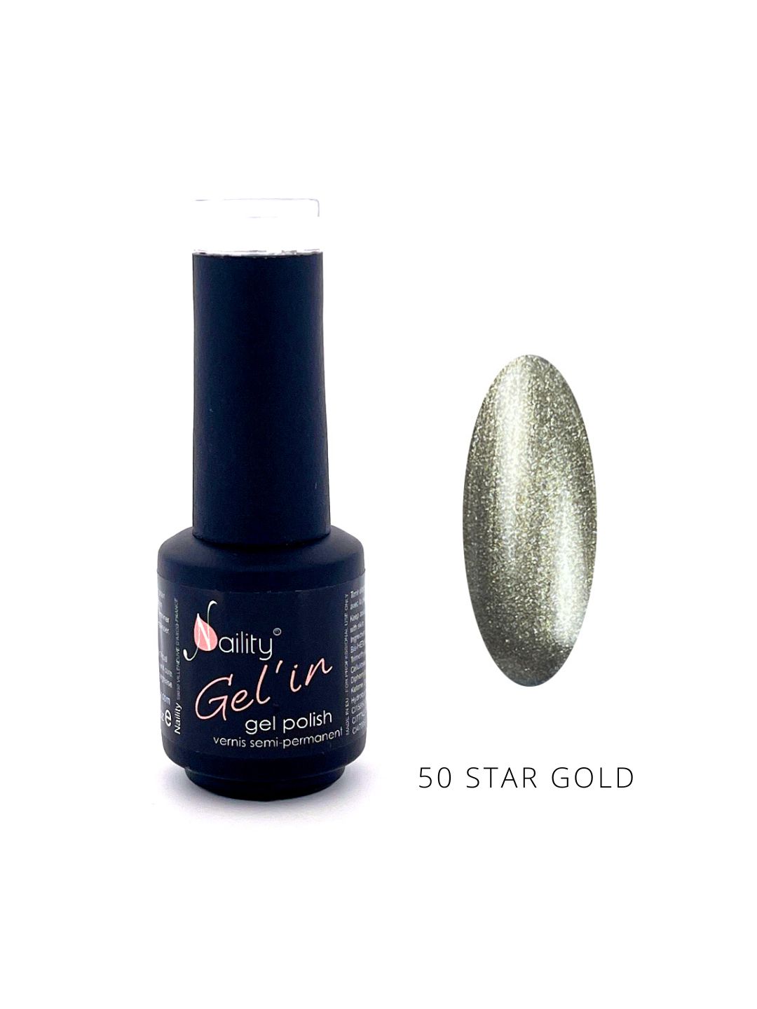 Vernis semi-permanent 50 Star Gold 15ml