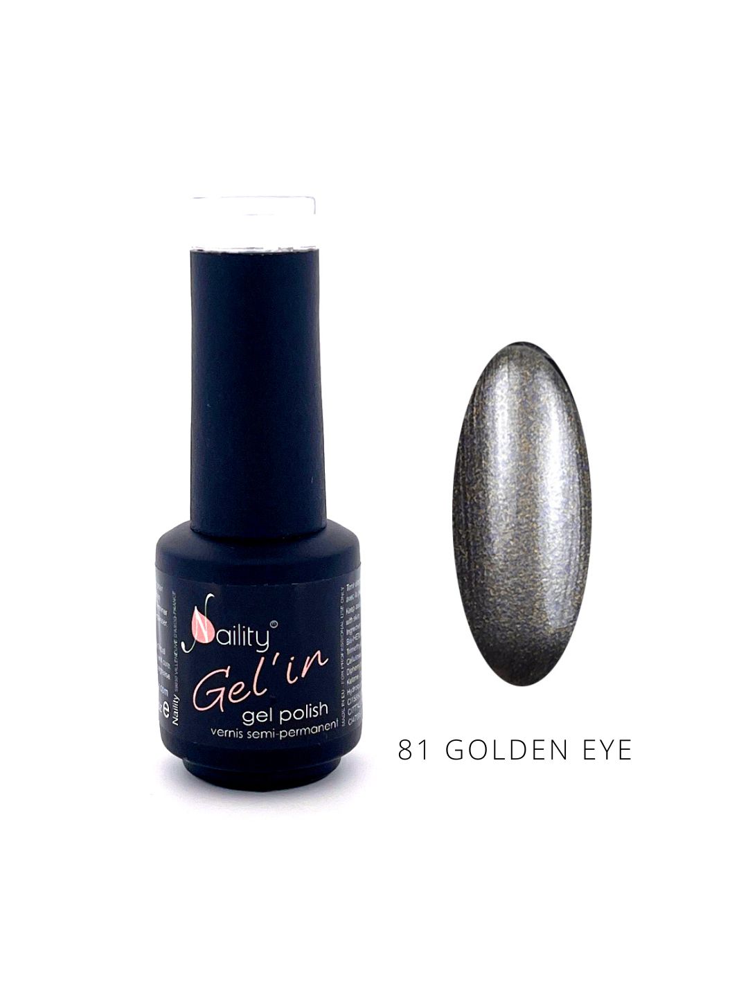 Vernis semi-permanent 81 Golden Eye 15ml