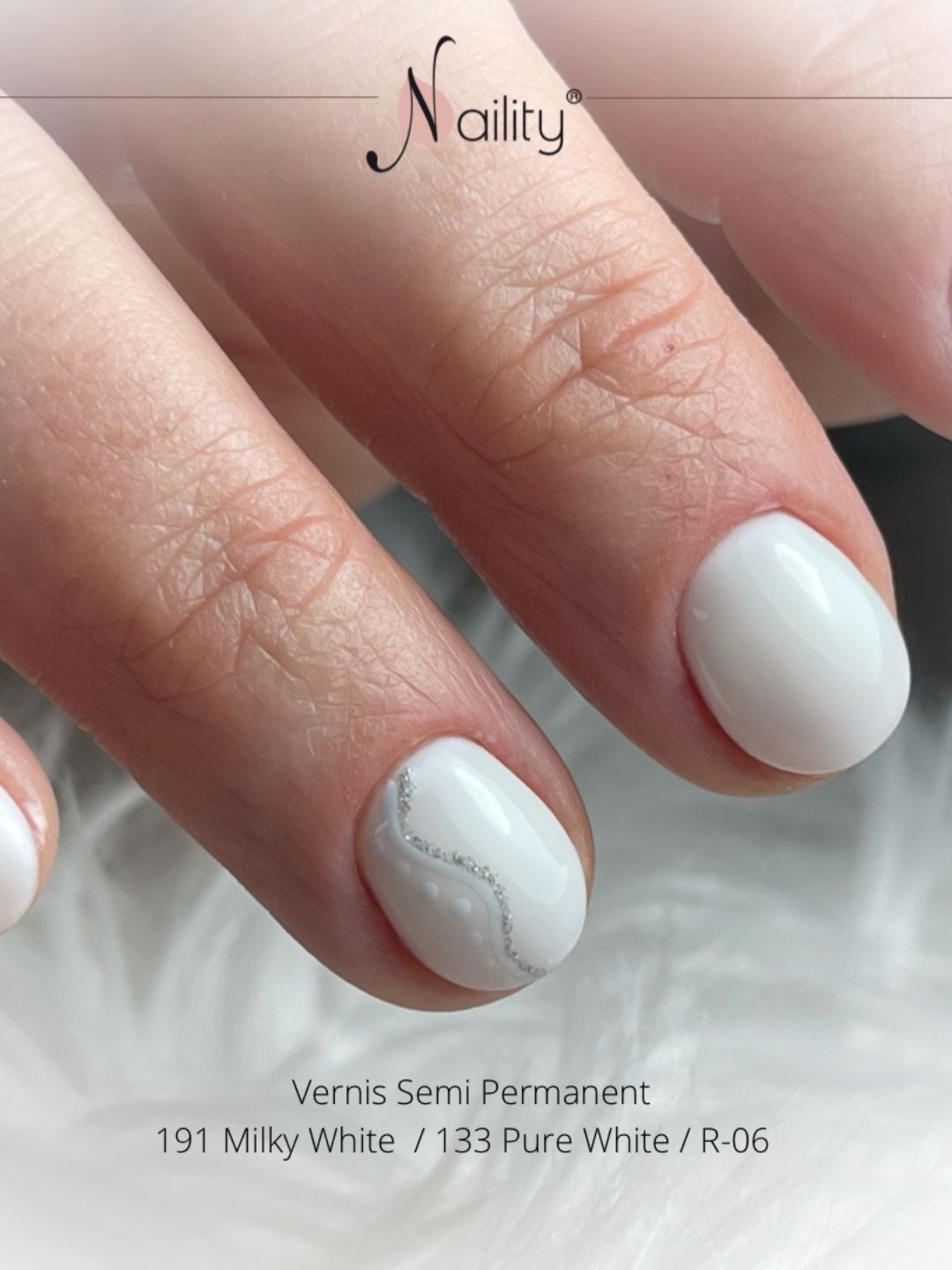 Vernis semi-permanent 191 Milky White 7ml